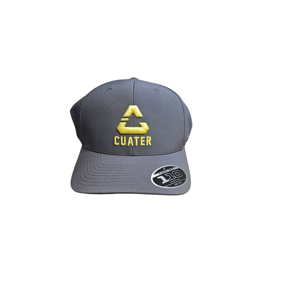 Travis Mathew Cuater Snapback Hat OSFM Grey Yellow